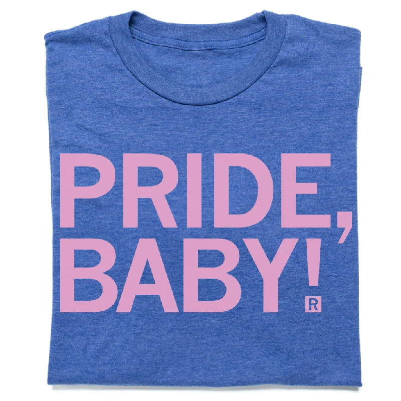 Women's Blouse with Collarless DesignPride, Baby!