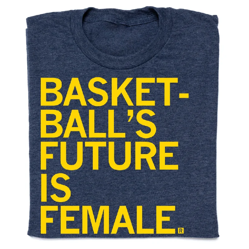 Women's Blouse with LaceBasketball’s Future Is Female Navy