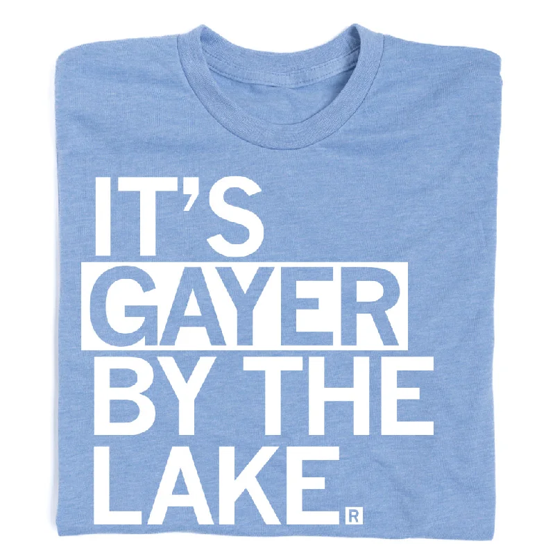 Women's Blouse with Wide CollarGayer By The Lake