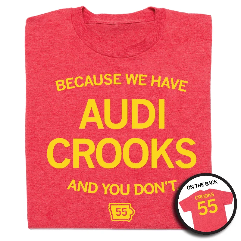 Women's Blouse with Collarless DesignWe Have Audi Crooks