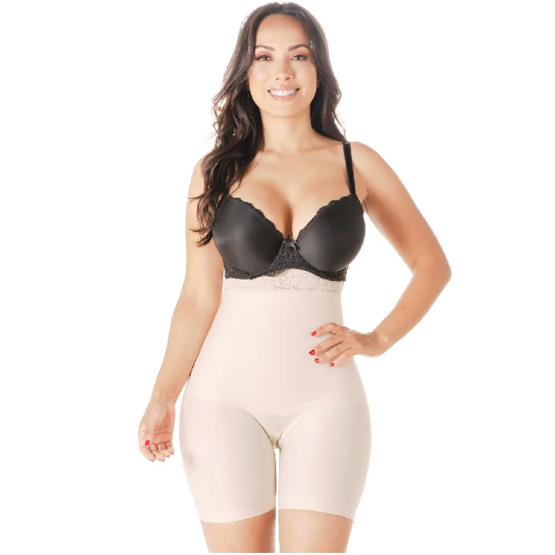 butt-lifting shapewear shortsRomanza 2050 | Fajas Colombianas Shorts Cintura Alta Levanta Pompas con Control de Abdomen y Cintura