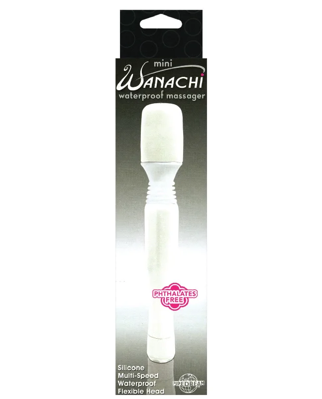 convertible plunge braMini Wanachi Massager Waterproof - White