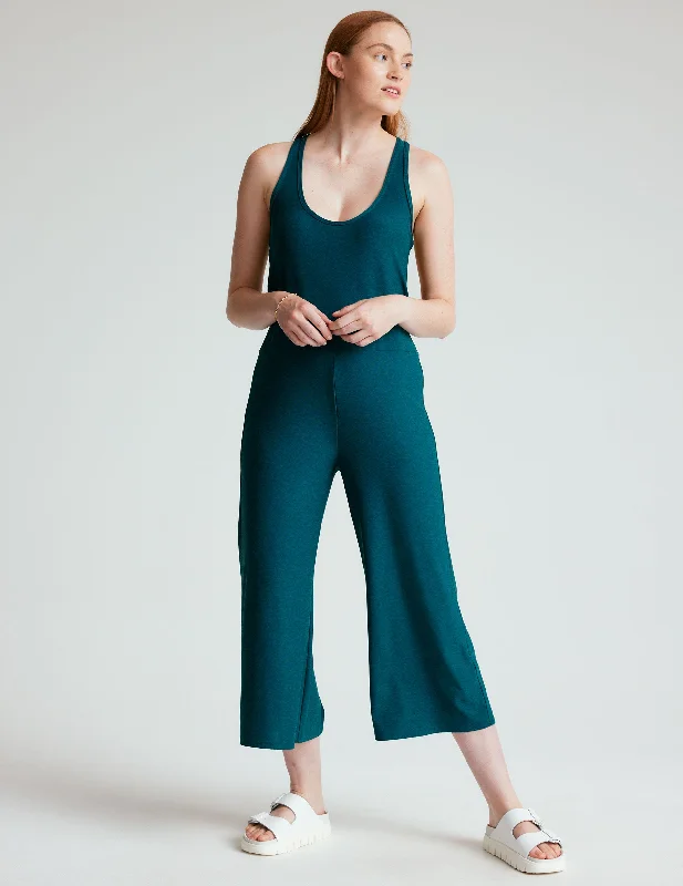 Women's Jumpsuits with V-Shaped CollarFeatherweight Hang Loose Jumpsuit