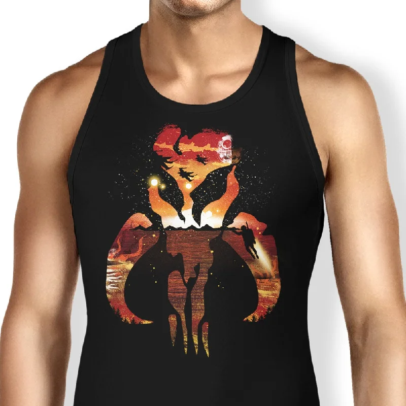 Women's Blouse with Wide CollarMandalore - Tank Top