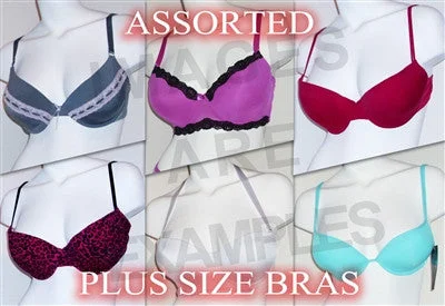 seamless bra for sensitive skinWholesale Assorted Plus Size Bras