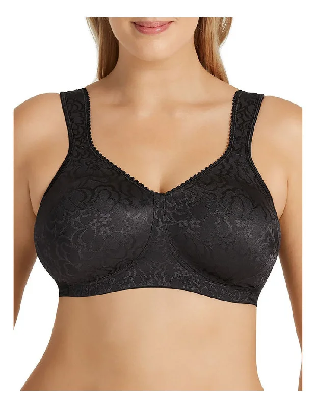 seamless molded bra for smooth undergarmentsPlaytex Y1055H Ultimate Lift & Support Wirefree Black