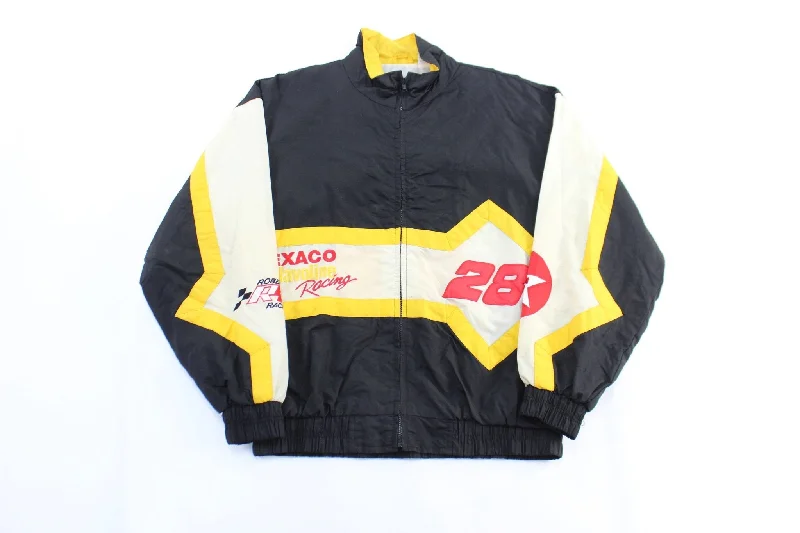 Women's Anorak Coats90's Texaco Havoline Racing Embroidered Zip Up Jacket