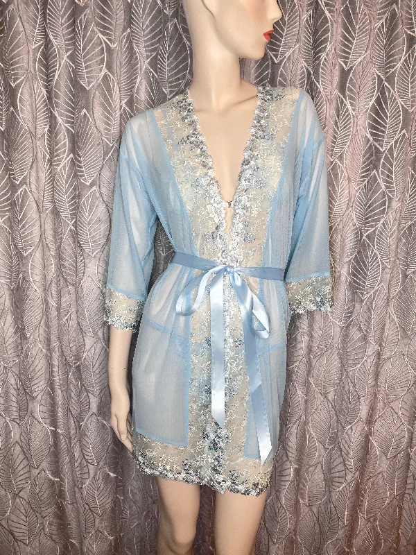 women's pajamas with an adjustable necklineSkye Sheer Robe