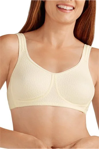 seamless bra with soft cups for all-day comfortAmoena 0568 Mona Mastectomy Wire Free Champagne