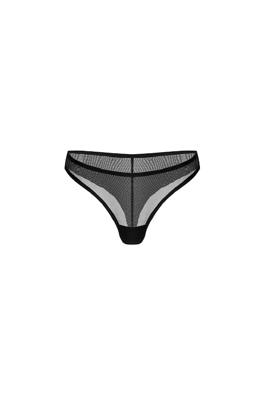 seamless underwear with a moisture-wicking finish for hot weatherUnnamed 5 Black Thong