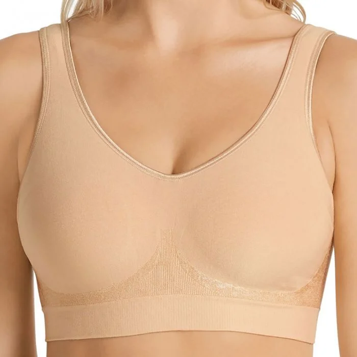 convertible bra with multiple wear optionsPlaytex Y1124H Comfort Revolution Contour Wirefree Bra Nude