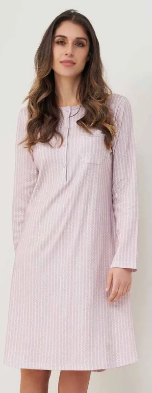 women's pajamas designed for those who believe in sweet dreams and cozy nights.Linclalor Long Sleeve nightie LN292607