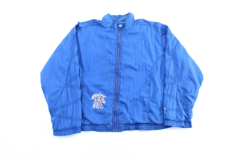 Women's Winter CoatsVintage University of Kentucky Wildcats Embroidered Starter Zip Up Jacket