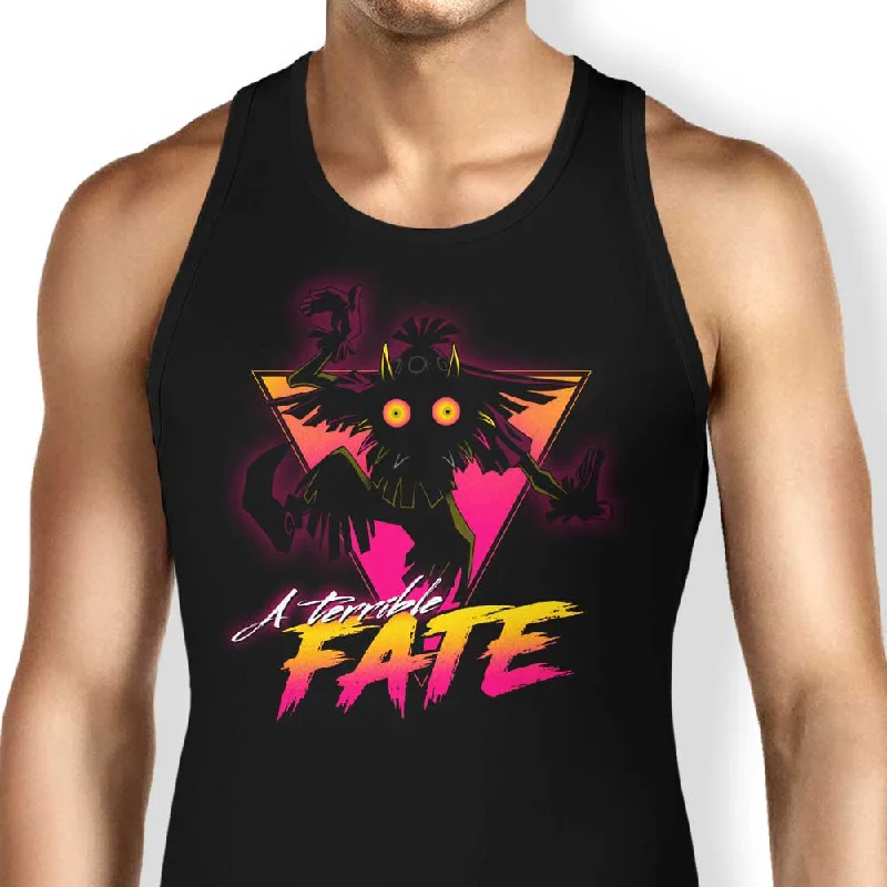 Women's Blouse with V-Shaped CollarRetro Terrible Fate - Tank Top