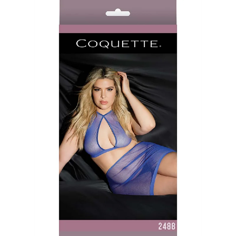 women's pajamas with a sophisticated, modern twistFishnet Top and Skirt - Plus Size