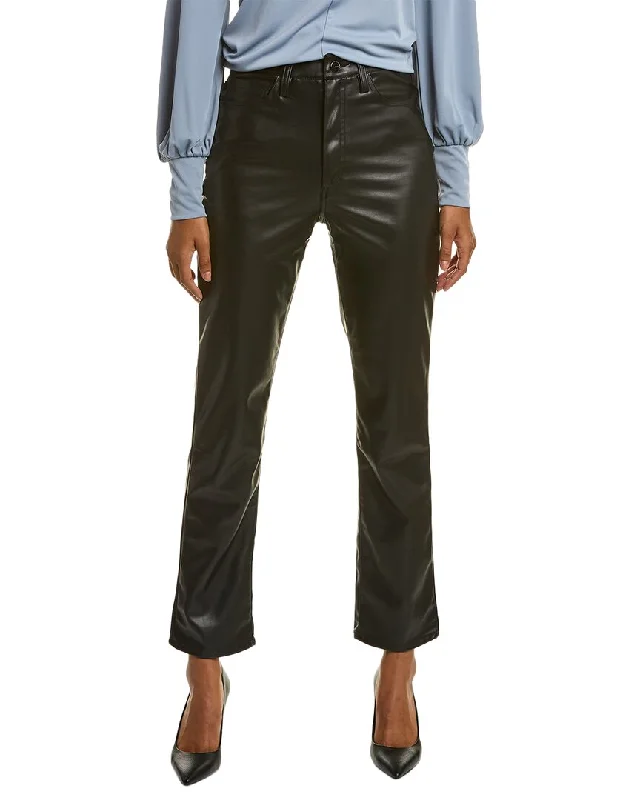 Women's Jodhpurs with Asymmetrical HemJOE'S Jeans The Honor High-Rise Black Straight Ankle Jean