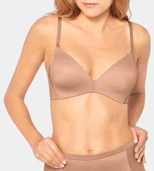 lace underwire bra for special occasionsTriumph 10193526 Body Make-Up Soft Touch Wire Free Nude