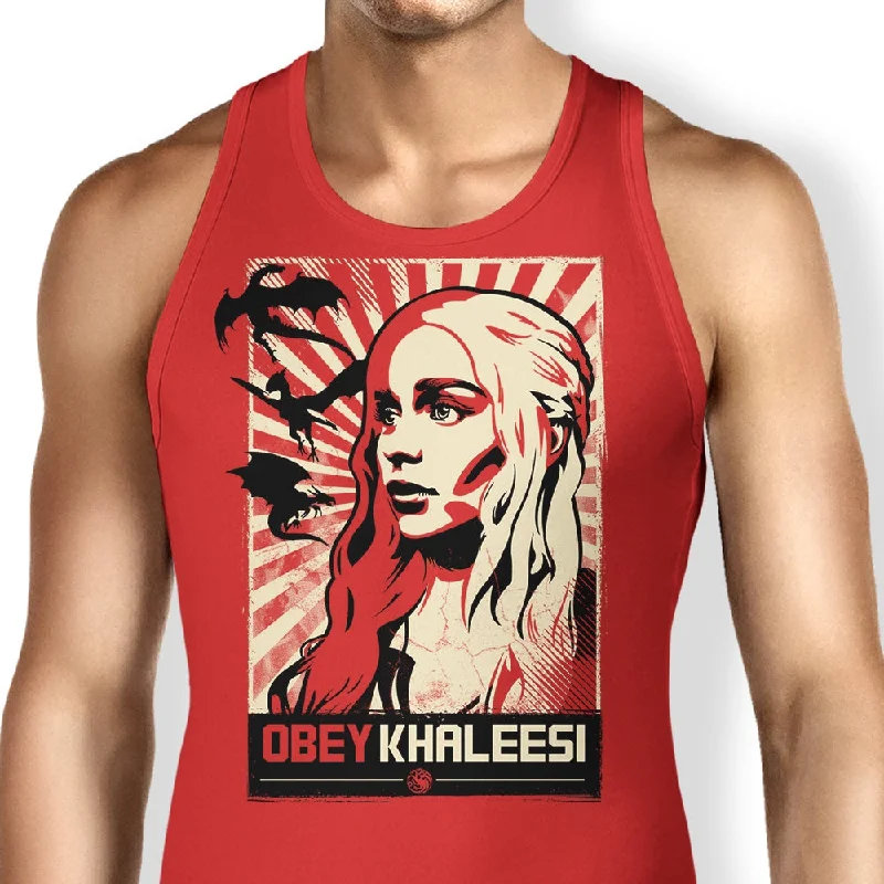 Women's Blouse with Boat CollarObey Khaleesi - Tank Top