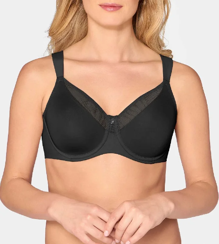 convertible bra with silicone strips for supportTriumph 10186010 True Shape Sensation Black