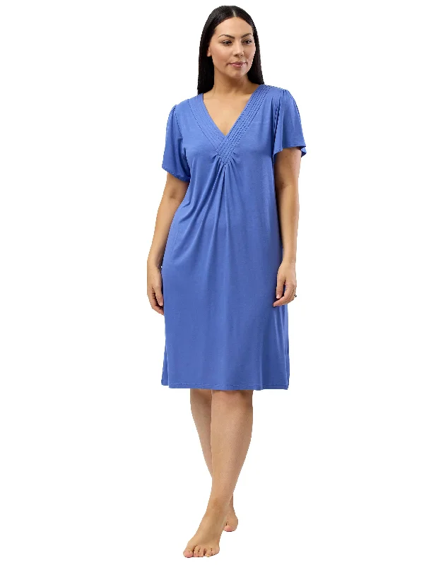 women's pajamas for those who love to indulgeDIAMOND PLEAT DRESS