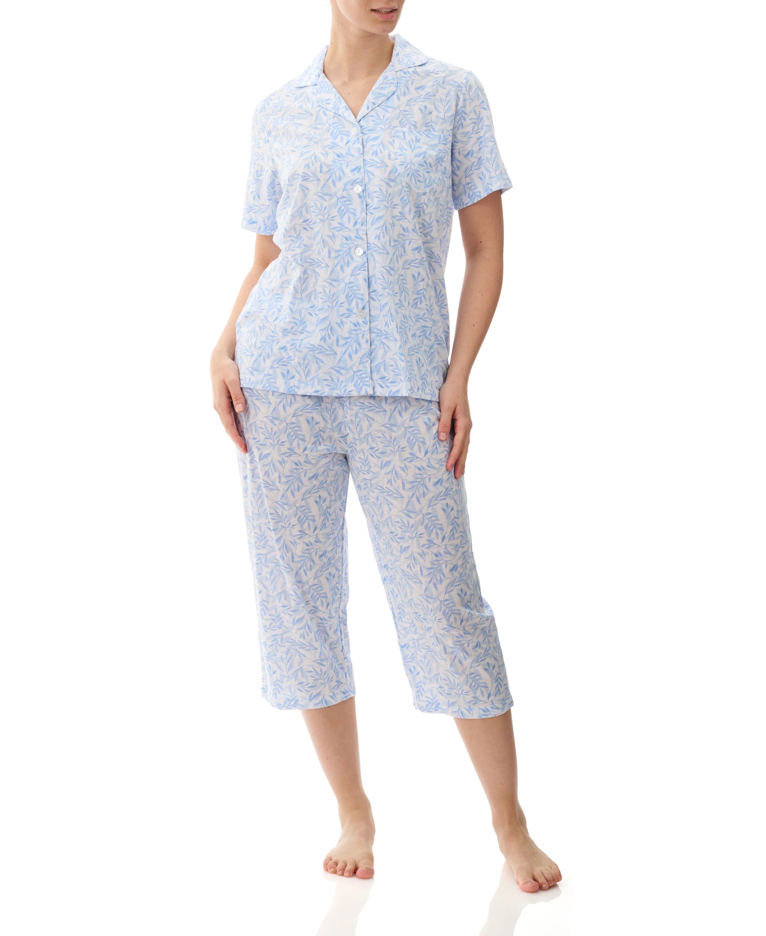 elegant women's satin pajamasGivoni Polycotton Abigail pj set 4hp35a