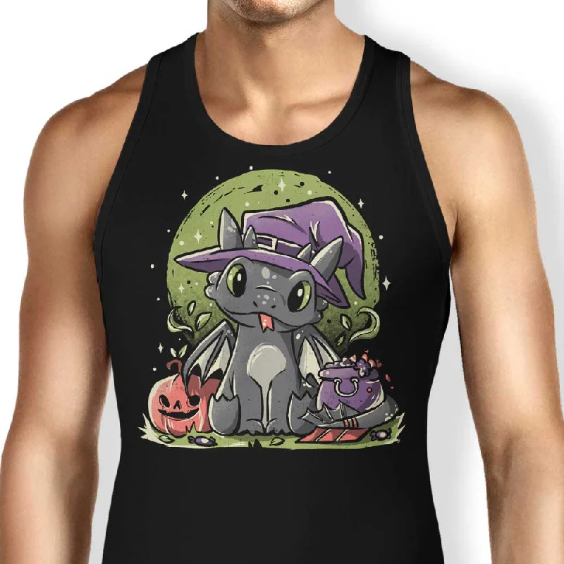 Women's Blouse with Keyhole CollarSpooky Fury - Tank Top