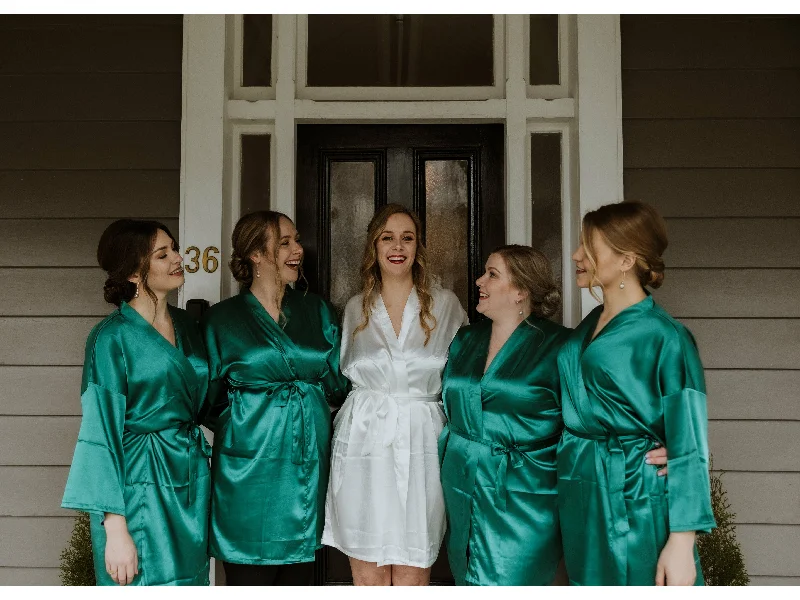 women's pajamas with a perfect blend of style and comfortForest Green | Bridal Robes | Forever & One