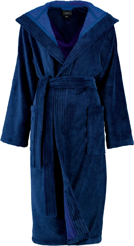 women's pajamas for those who appreciate soft, breathable fabricsCawö Badjas 802 11 marine