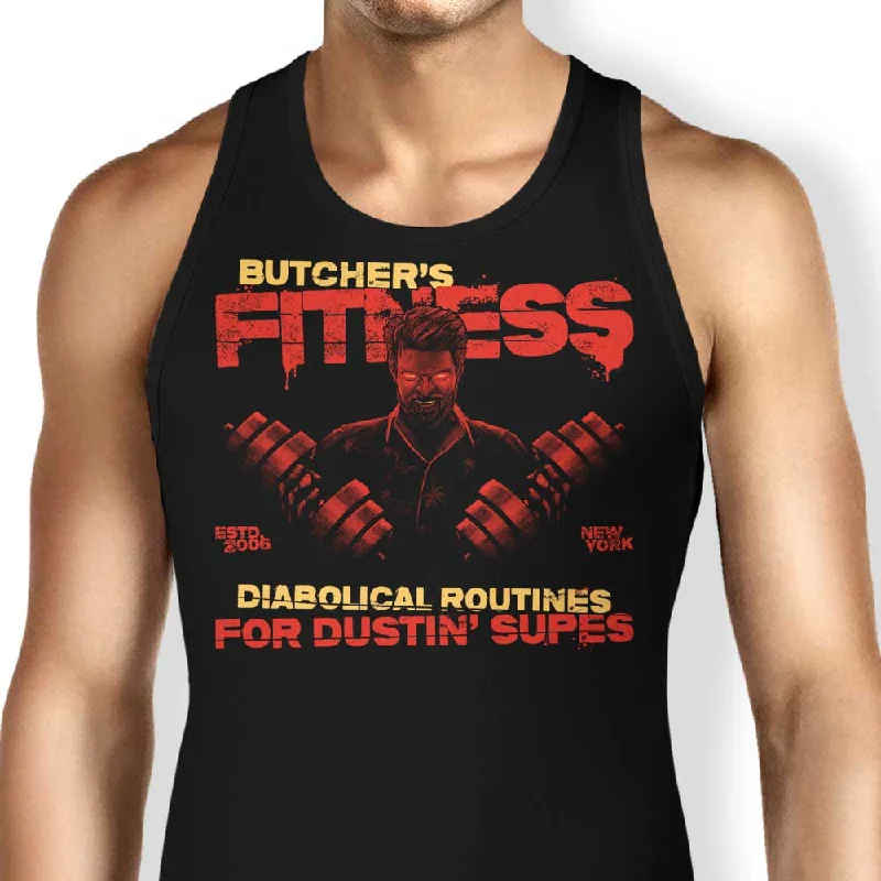 Women's Blouse with U-Shaped NeckButcher's Fitness - Tank Top