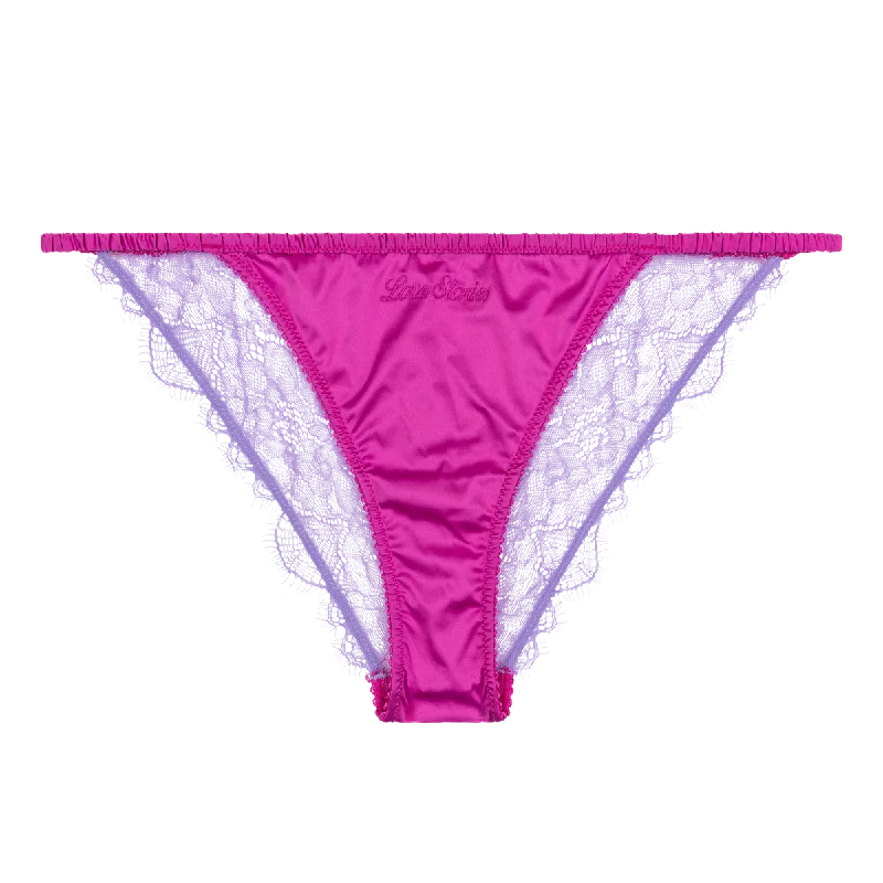 seamless panties with a concealed pocket and a moisture-wicking finishWILD ROSE PINK