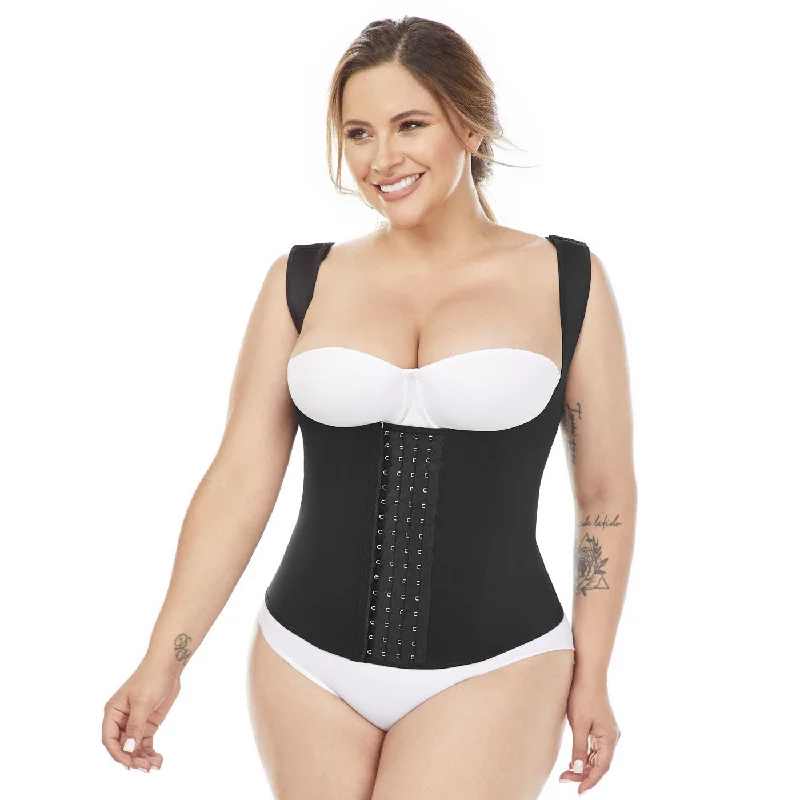 seamless shapewear for fitted gownsMariaE FL100 | Fajas Colombianas Chaleco Corrector de Postura | Uso Diario | Latex