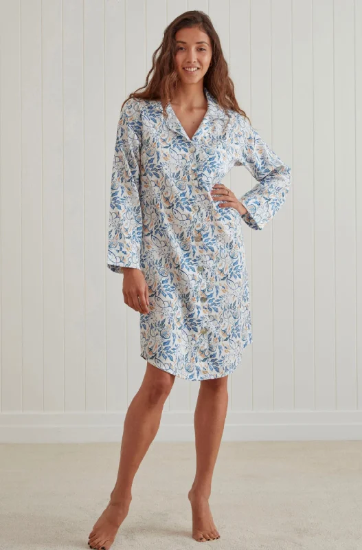 women's pajamas with built-in braBaksana Mila nightshirt