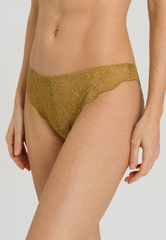 plus-size comfortable underwear for womenLilova Thong - Gold