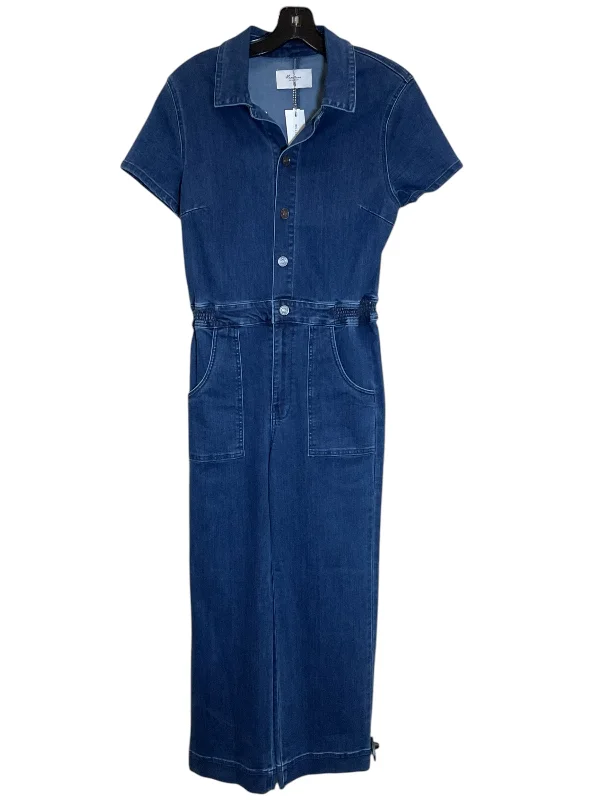 Women's Sleeveless JumpsuitsJumpsuit By Kancan In Blue Denim, Size: L