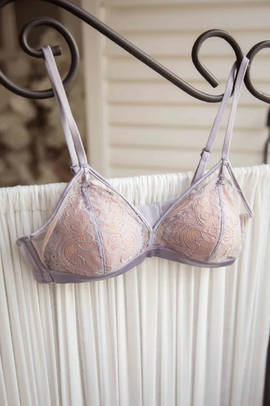 wireless mastectomy bra with soft cupsBrandy Sheer Lace Bralette