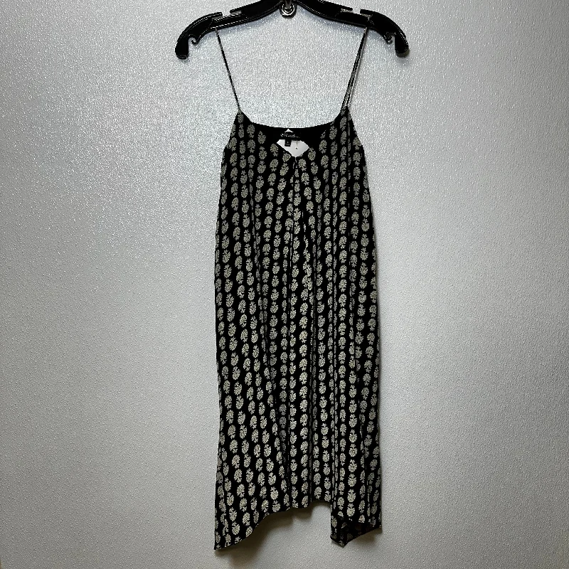 Women's Sweetheart Collar DressesBlack Dress Casual Short Madewell, Size S