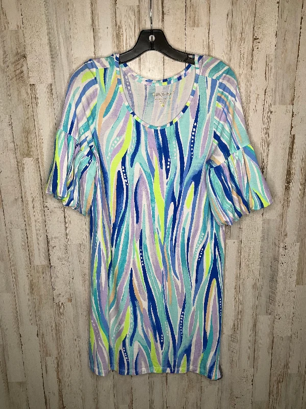 Women's Sweetheart-Neck DressesBlue & Purple Dress Casual Short Lilly Pulitzer, Size S