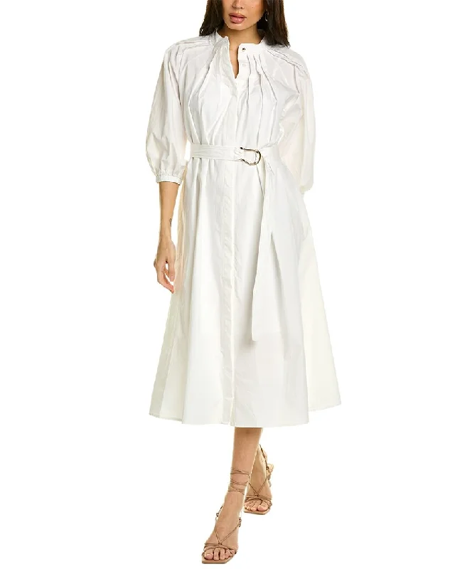 Women's Narrow-Neck DressesGracia Flare Shirtdress