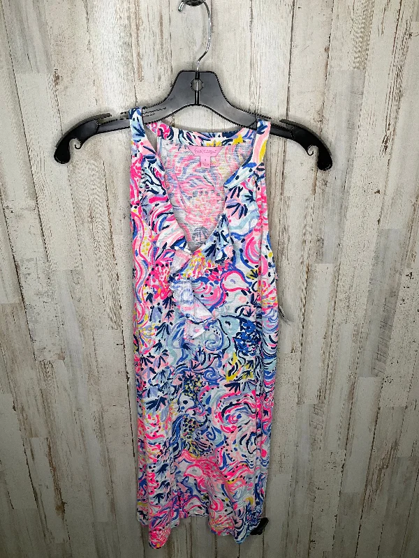 Women's High-Neck DressesMulti-colored Dress Casual Short Lilly Pulitzer, Size S