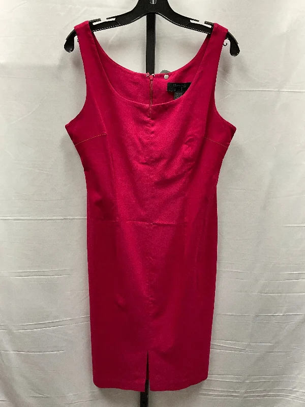 Women's Boat-Neck DressesRed Dress Work Express, Size L