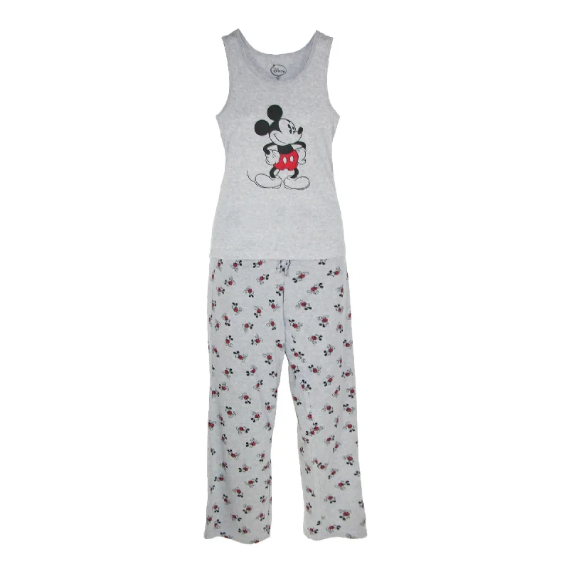 women's pajamas for ultimate relaxationDisney Mickey Mouse Women's Tank and Pant Pajama Set