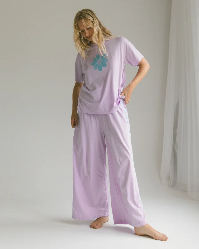 women's pajamas with a playful printEssentials Pants | Purple & Blue