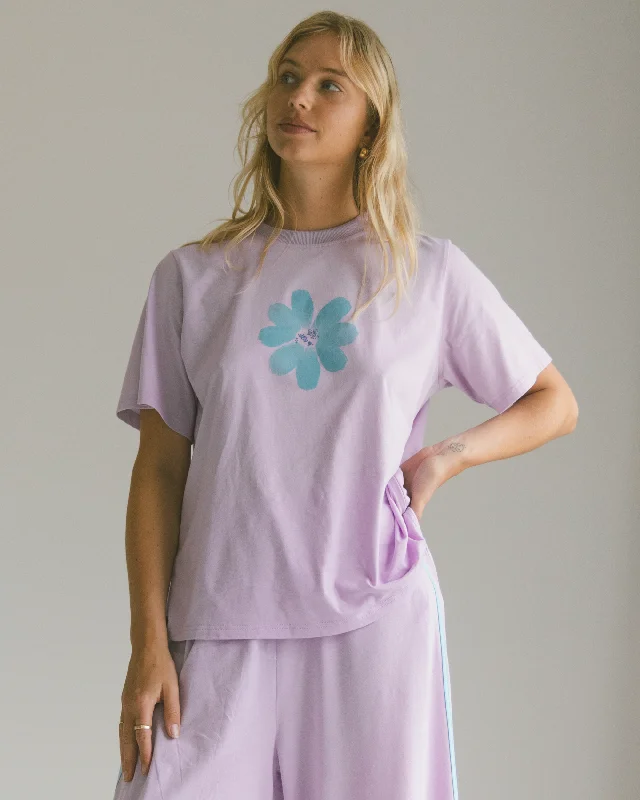 women's pajamas for all-night comfortEssentials Tee | Purple