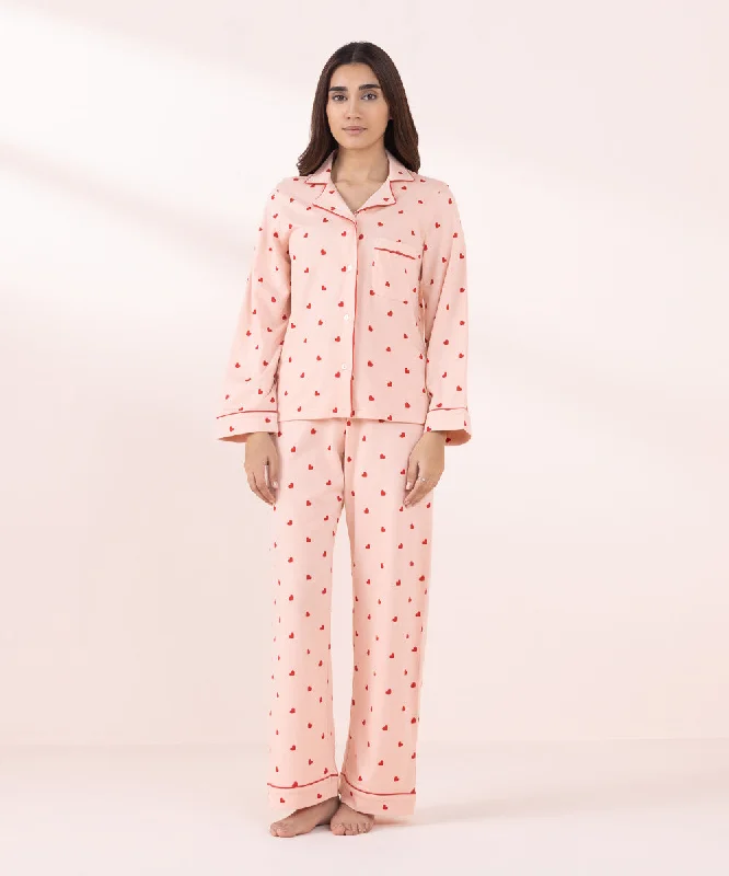 women's pajamas with a blend of comfort, style, and functionalityPrinted Soft PJ Set