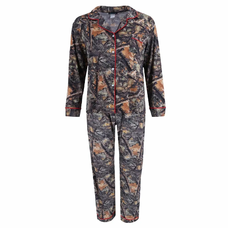 women's pajamas for everyday wearWeekending Women's Camo Print Pajama Set